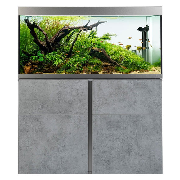 Fluval Siena 332L Aquarium & Cabinet Set Concrete